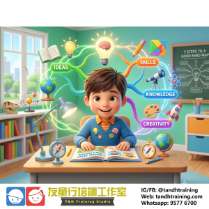 【證書課程】Mind Mapping 🧠 全腦思維導圖:兒童高效學習法與閱讀筆記整理術